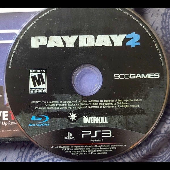 Payday 2 PS3 - Picture 1 of 4